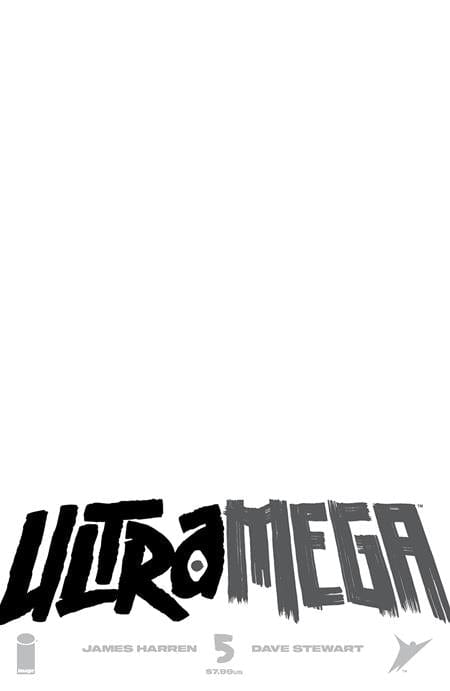 Image Comics Comic Books ULTRAMEGA BY JAMES HARREN #5 (OF 8) CVR E BLANK SKETCH VAR (MR) 70985303089800551 0724IM297