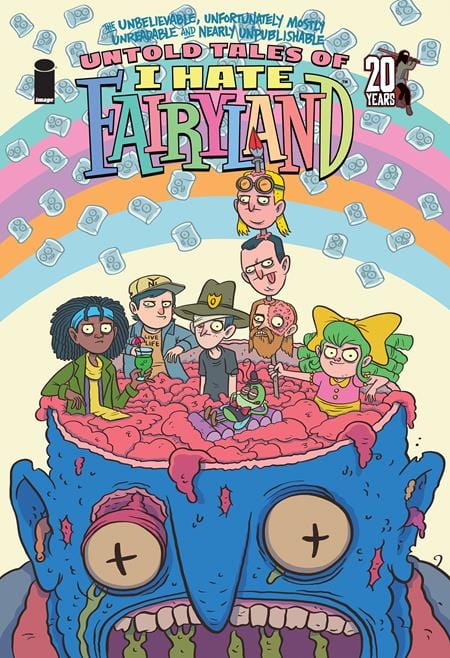 UNBELIEVABLE UNFORTUNATELY MOSTLY UNREADABLE AND NEARLY UNPUBLISHABLE UNTOLD TALES OF I HATE FAIRYLAND #4 (OF 5) CVR B DEAN RANKINE TWD 20 ANNV TEAM UP VAR (MR)