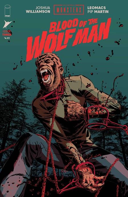 Image Comics Comic Books UNIVERSAL MONSTERS BLOOD OF THE WOLF MAN #3 (OF 4) CVR A LEOMACS & PIP MARTIN (Release Date: 08/26/2026) 0626IM0429