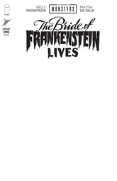 Image Comics Comic Books UNIVERSAL MONSTERS BRIDE OF FRANKENSTEIN LIVES #1 (OF 4) CVR I BLANK SKETCH VAR (Release Date: 10/28/2026) 70985304888600191 0826IM0330