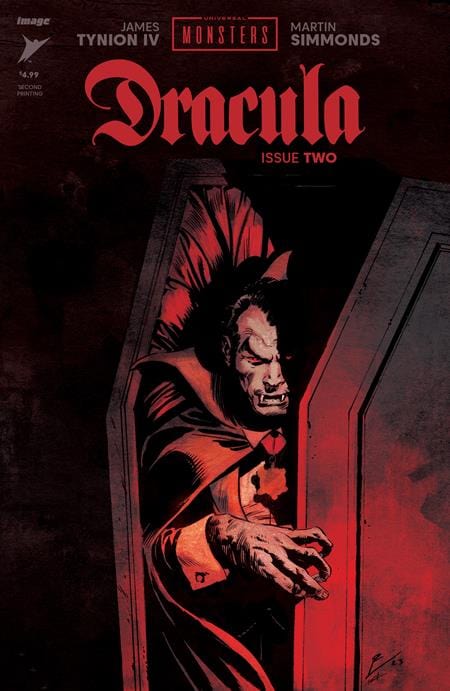 UNIVERSAL MONSTERS DRACULA #2 (OF 4) 2nd PTG
