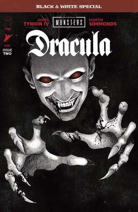 Image Comics Comic Books UNIVERSAL MONSTERS DRACULA BLACK & WHITE SPECIAL #2 (OF 2) CVR B ANWITA CITRIYA VAR 70985304469700221 0925IM0419