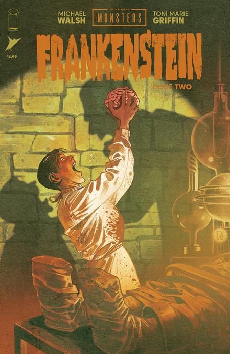 Image Comics Comic Books UNIVERSAL MONSTERS FRANKENSTEIN #2 (OF 4) CVR B MIKE DEL MUNDO VAR 70985304062000221 0724IM418