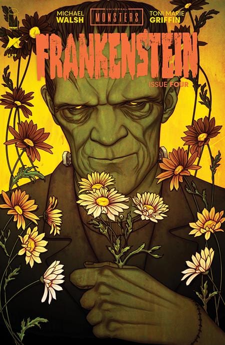 Image Comics Comic Books UNIVERSAL MONSTERS FRANKENSTEIN #4 (OF 4) CVR B JENNY FRISON VAR 70985304062000421 0924IM420