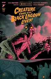 UNIVERSAL MONSTERS THE CREATURE FROM THE BLACK LAGOON LIVES #1 (OF 4) CVR A MATTHEW ROBERTS & DAVE STEWART