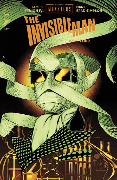 Image Comics Comic Books UNIVERSAL MONSTERS THE INVISIBLE MAN #4 (OF 4) CVR B RYAN SOOK VAR 70985304411600421 0925IM0421
