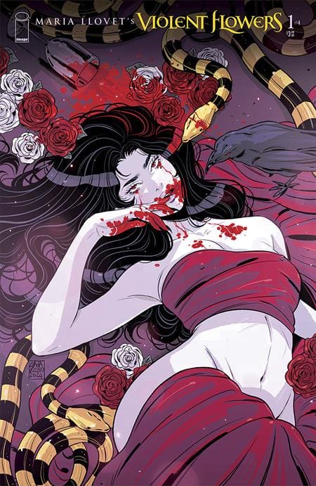 Image Comics Comic Books VIOLENT FLOWERS #1 (OF 4) CVR G LUANA VECCHIO VAR (MR) 70985304100900171 0724IM286