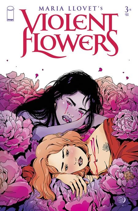 Image Comics Comic Books VIOLENT FLOWERS #3 (OF 4) CVR A MARIA LLOVET (MR) 70985304100900311 0924IM426