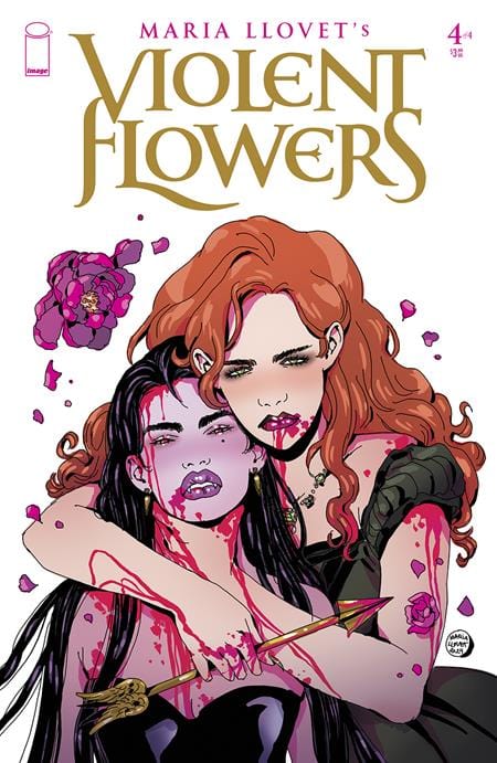 Image Comics Comic Books VIOLENT FLOWERS #4 (OF 4) CVR A MARIA LLOVET (MR) 70985303089800821 1024IM440