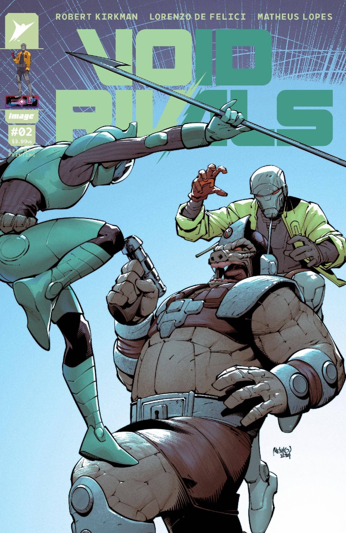 Image Comics Comic Books VOID RIVALS #2 7TH PTG 70985303768200217