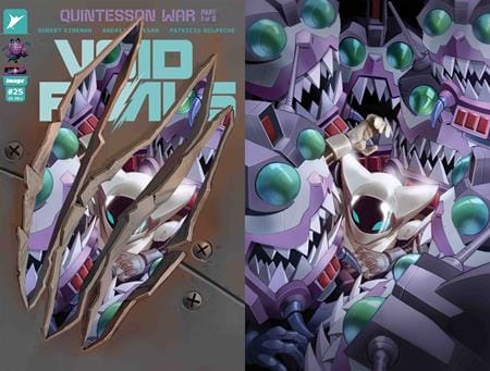 Image Comics Comic Books VOID RIVALS #25 CVR K ERIC CANETE DIE CUT VAR 70985304549602521 1025IM0279