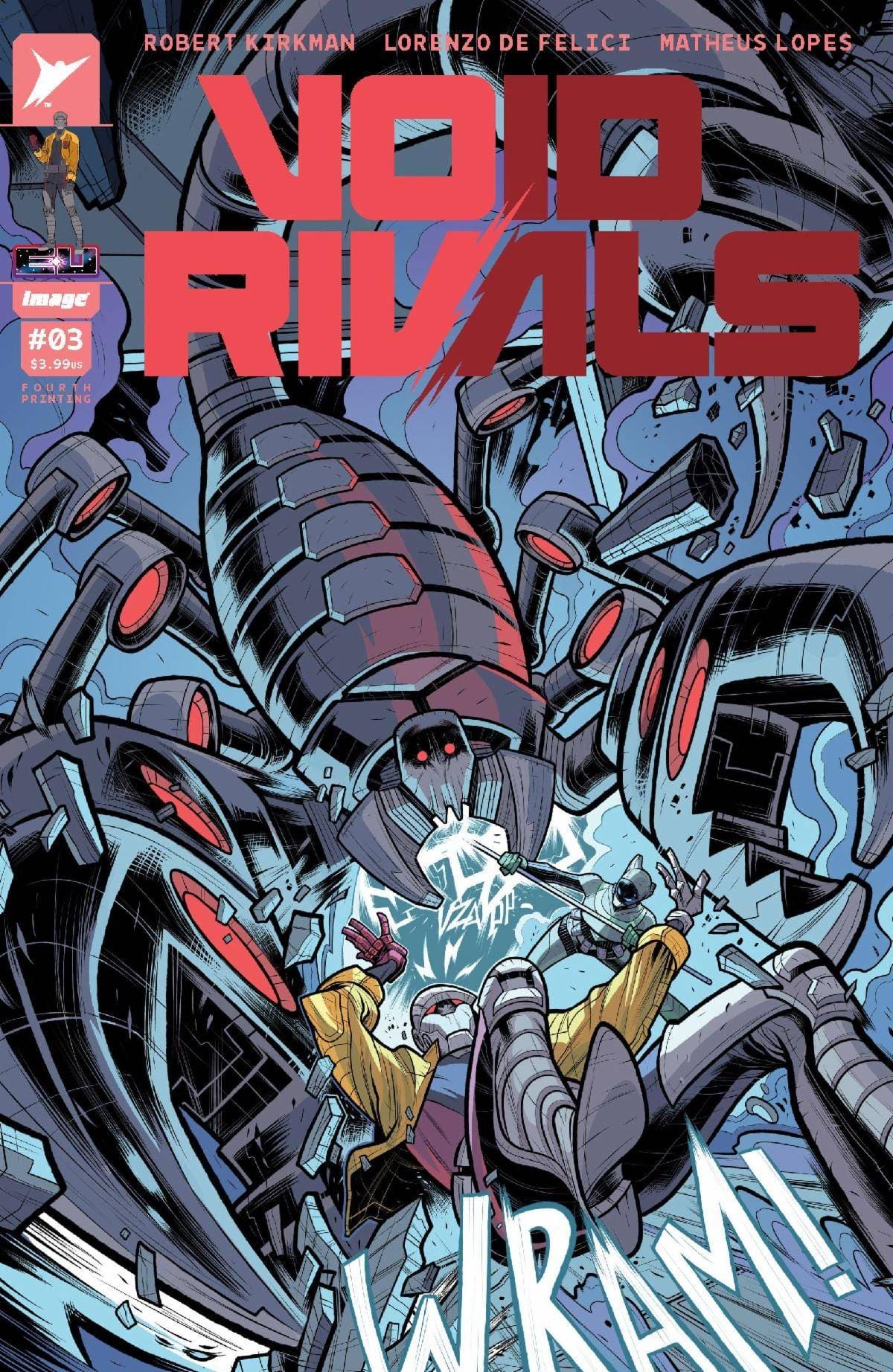 IMAGE COMICS Comic Books VOID RIVALS #3 4TH PTG 70985303768200314