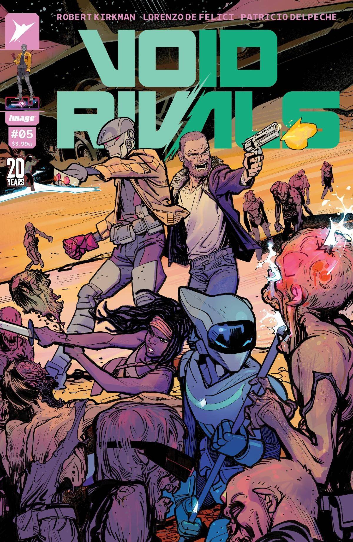 Image Comics Comic Books VOID RIVALS #5 CVR F TWD 20TH ANNV HUGHES 70985303768200561 JUN238544