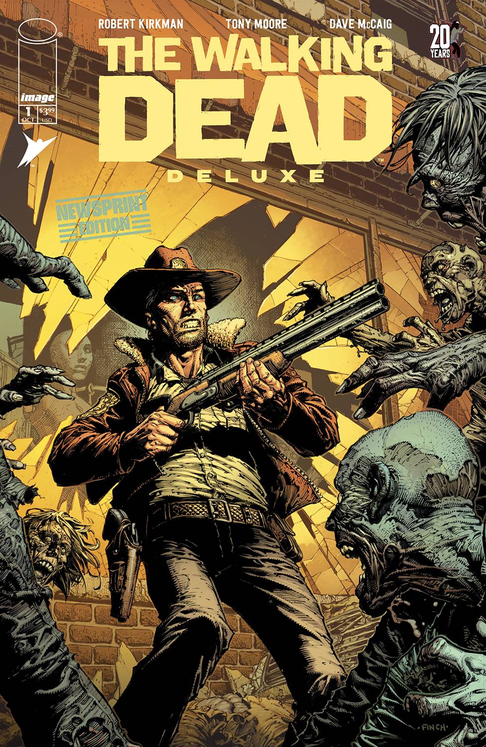 Image Comics Comic Books WALKING DEAD DELUXE #1 NEWSPRINT ED (ONE-SHOT) (MR) 70985303860300111 0823IM311