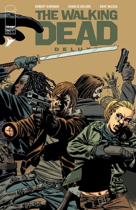 Image Comics Comic Books WALKING DEAD DELUXE #106 CVR B CHARLIE ADLARD & DAVE MCCAIG VAR (MR) 70985303037910621 1224IM367