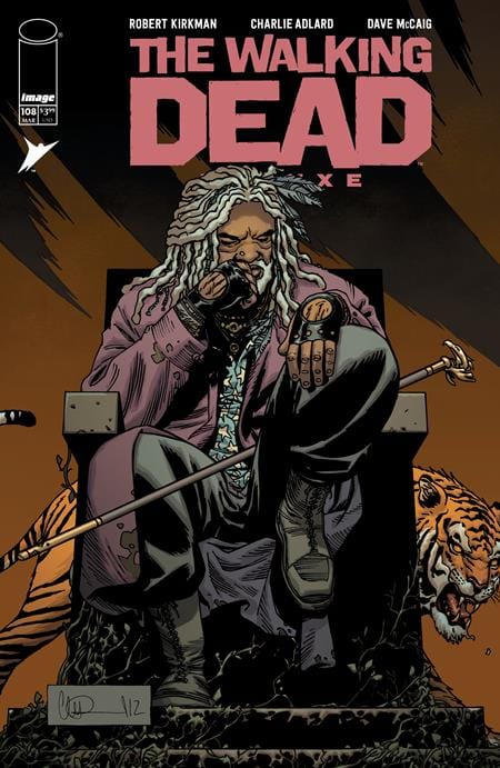 Image Comics Comic Books WALKING DEAD DELUXE #108 CVR B CHARLIE ADLARD & DAVE MCCAIG VAR (MR) 70985303037910821 0125IM446