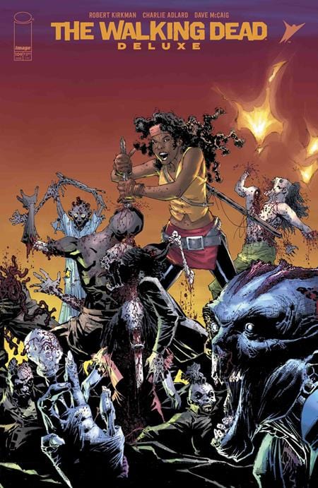 Image Comics Comic Books WALKING DEAD DELUXE #109 CVR C WHILCE PORTACIO & ALEX SINCLAIR CONNECTING VAR (MR) 70985303037910931 0125IM452