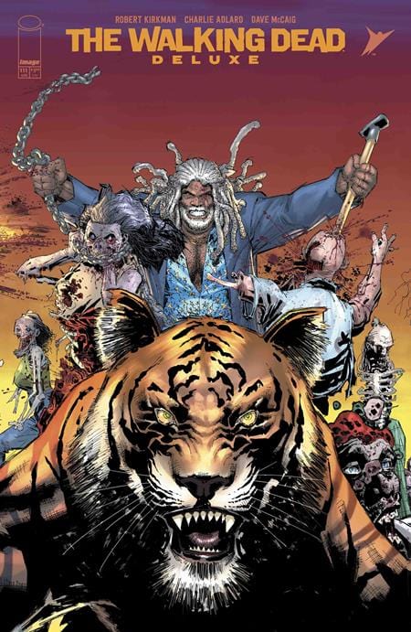 Image Comics Comic Books WALKING DEAD DELUXE #111 CVR C WHILCE PORTACIO & ALEX SINCLAIR CONNECTING VAR (MR) 70985303037911131 0225IM431