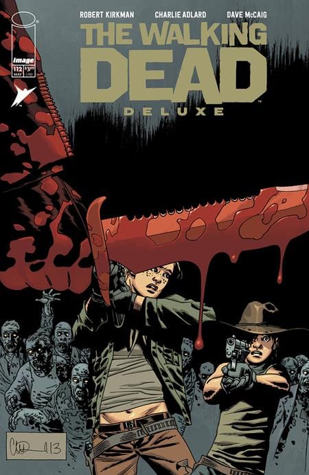 Image Comics Comic Books WALKING DEAD DELUXE #112 CVR B CHARLIE ADLARD & DAVE MCCAIG VAR (MR) 70985303037911221 0325IM389