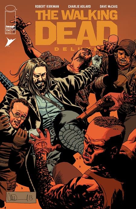 Image Comics Comic Books WALKING DEAD DELUXE #114 CVR B CHARLIE ADLARD & DAVE MCCAIG VAR (MR) 70985303037911421 0425IM440