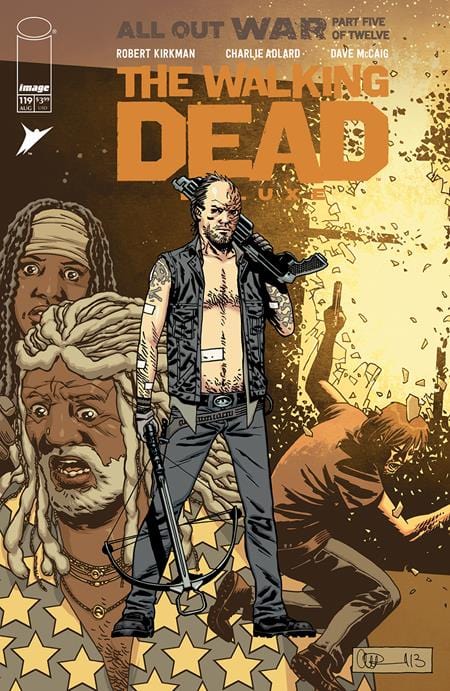 Image Comics Comic Books WALKING DEAD DELUXE #119 CVR B CHARLIE ADLARD & DAVE MCCAIG VAR (MR) 70985303037911921 0625IM414