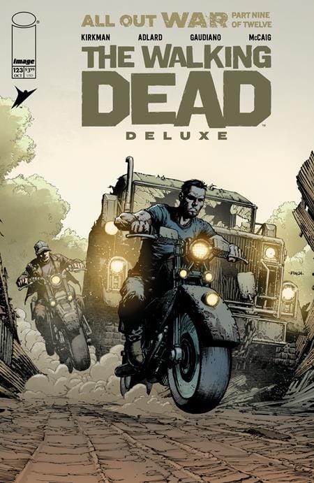 Image Comics Comic Books WALKING DEAD DELUXE #123 CVR A DAVID FINCH & DAVE MCCAIG (MR) 70985303037912311 0825IM0450