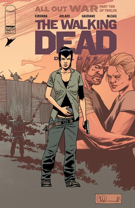 Image Comics Comic Books WALKING DEAD DELUXE #124 CVR B CHARLIE ADLARD & DAVE MCCAIG VAR (MR) 70985303037912421 0925IM0428