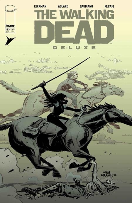 WALKING DEAD DELUXE #153 CVR C WES CRAIG & DAVE MCCAIG VAR (MR) (Release Date: 01/20/2027)