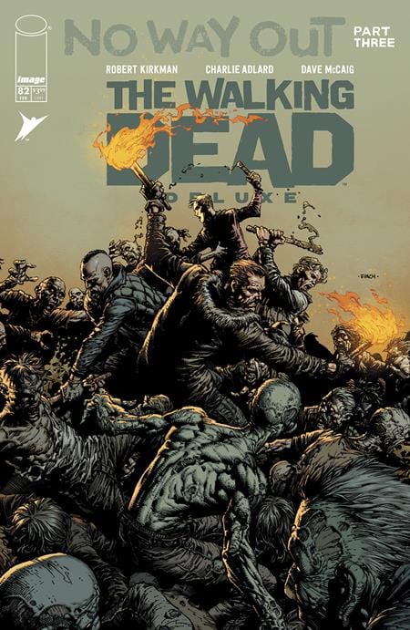 Image Comics Comic Books WALKING DEAD DELUXE #82 CVR A FINCH & MCCAIG (MR) 70985303037908211 1223IM328