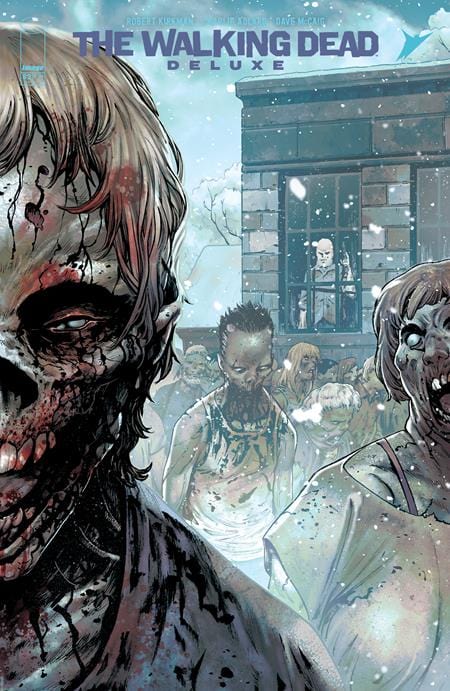 Image Comics Comic Books WALKING DEAD DELUXE #82 CVR C SANTOLOUCO CONNECTING VAR (MR) 70985303037908231 1223IM330