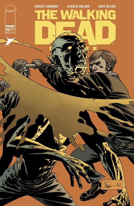 Image Comics Comic Books WALKING DEAD DELUXE #88 CVR B CHARLIE ADLARD & DAVE MCCAIG VAR (MR) 70985303037908821 0324IM307