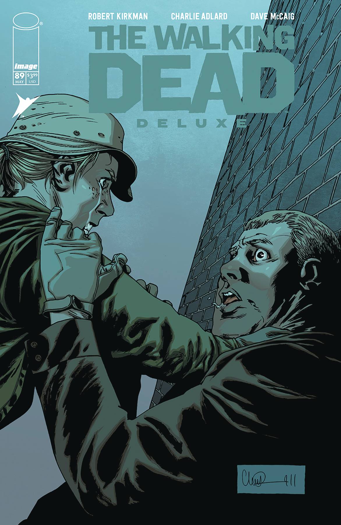 WALKING DEAD DELUXE #89 CVR B CHARLIE ADLARD & MCCAIG VAR (MR)