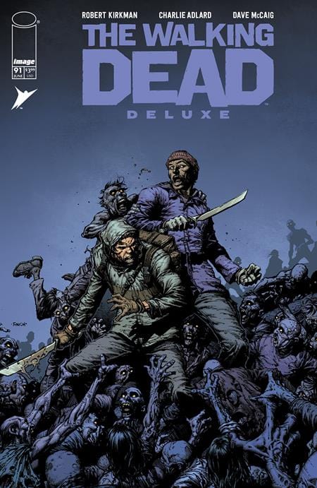 Image Comics Comic Books WALKING DEAD DELUXE #91 CVR A DAVID FINCH & DAVE MCCAIG (MR) 70985303037909111 0424IM360