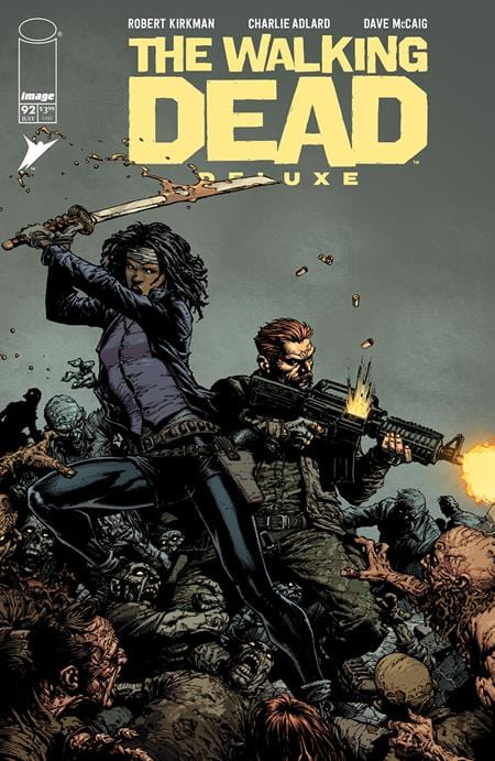 Image Comics Comic Books WALKING DEAD DELUXE #92 CVR A DAVID FINCH & DAVE MCCAIG (MR) 70985303037909211 0524IM385