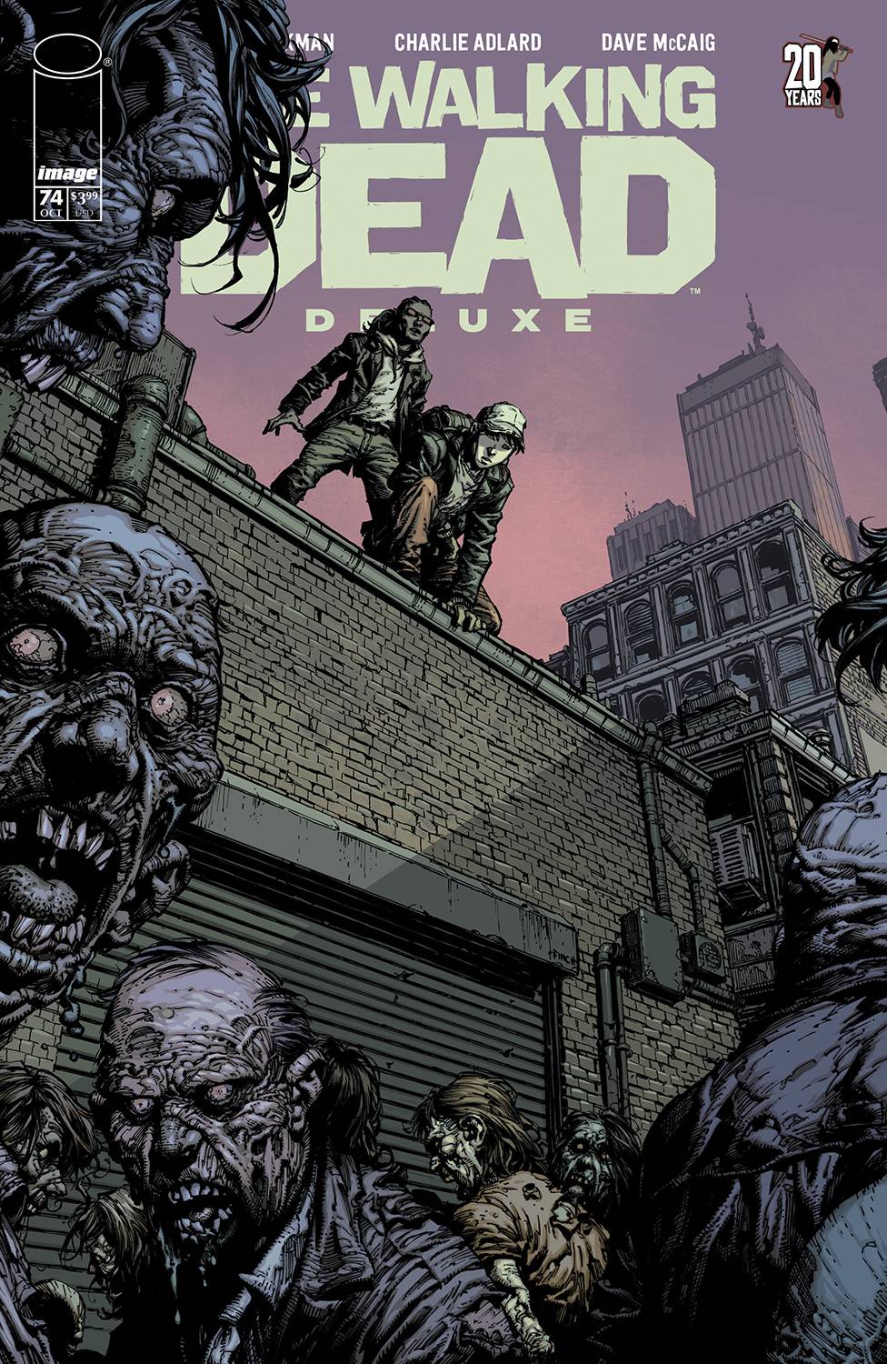 WALKING DEAD DLX #74 CVR A FINCH & MCCAIG (MR)