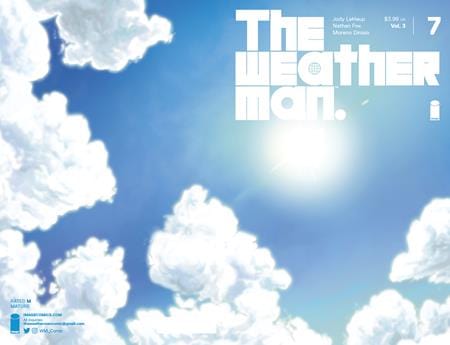 Image Comics Comic Books WEATHERMAN VOL 03 #7 (OF 7) WRAPAROUND (MR) 70985303920400711 0524IM392