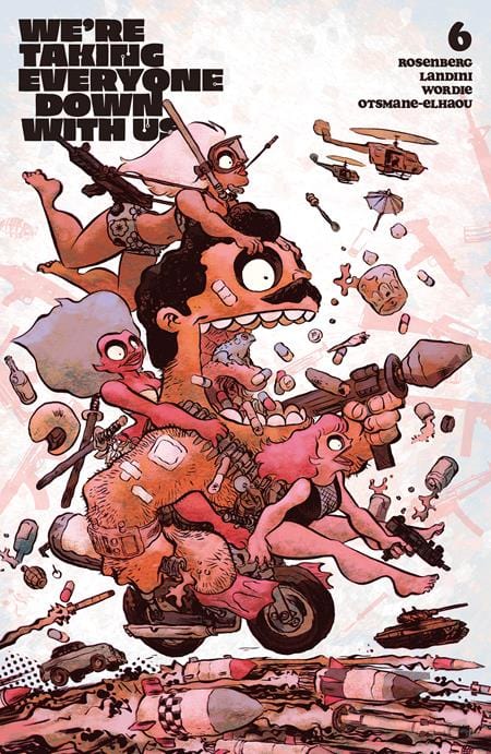 Image Comics Comic Books WERE TAKING EVERYONE DOWN WITH US #6 (OF 6) CVR B JESSE LONERGAN VAR (MR) 70985304267900621 0725IM441