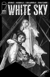 Image Comics Comic Books WHITE SKY #6 CVR D ELIZA IVANOVA B&W VAR (MR) (Release Date: 08/26/2026) 0626IM0449