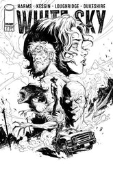 Image Comics Comic Books WHITE SKY #7 CVR B SUMEYYE KESGIN B&W VAR (MR) (Release Date: 11/25/2026) 70985304580900721 0926IM0476