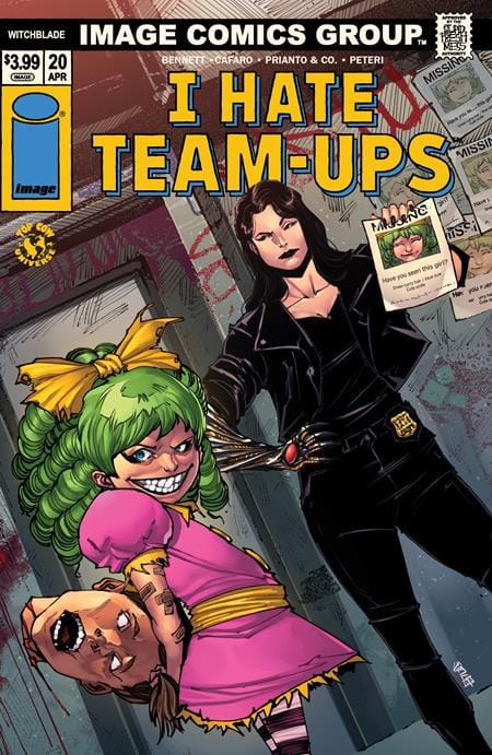Image Comics Comic Books WITCHBLADE #20 CVR D GIUSEPPE CAFARO I HATE FAIRYLAND TEAM UP VAR (MR) 70985304035402041 0226IM8032