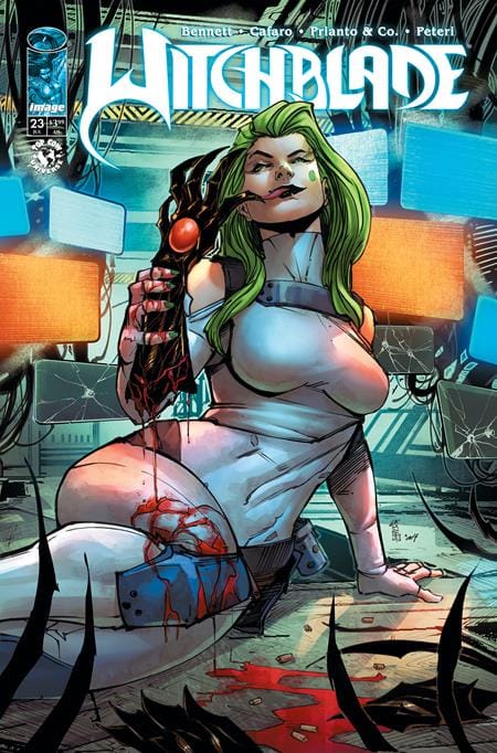 Image Comics Comic Books WITCHBLADE #23 CVR A GIUSEPPE CAFARO & ARIF PRIANTO (MR) 70985304035402311 0526IM0470