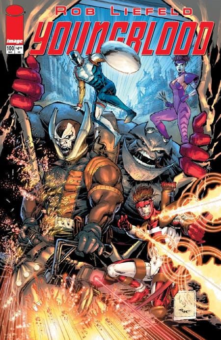 Image Comics Comic Books YOUNGBLOOD #100 CVR D WHILCE PORTACIO VAR 70985304675210041 0226IM0278