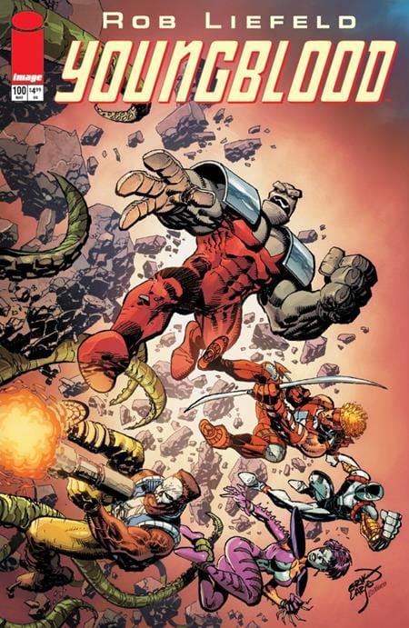 Image Comics Comic Books YOUNGBLOOD #100 CVR E ERIK LARSEN VAR 70985304675210051 0226IM0279