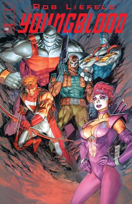Image Comics Comic Books YOUNGBLOOD #100 CVR F MARC SILVESTRI VAR 70985304675210061 0226IM0280