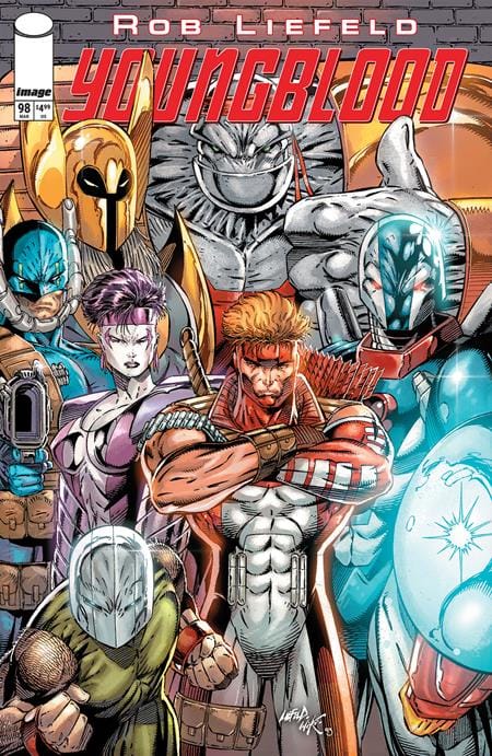Image Comics Comic Books YOUNGBLOOD #4 (2025) CVR F LEGACY EDITION VAR 70985304513700461 1225IM8255