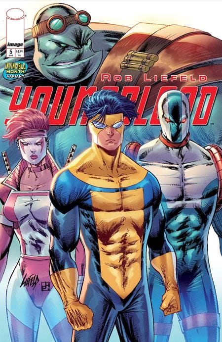 Image Comics Comic Books YOUNGBLOOD #5 CVR E ROB LIEFELD INVINCIBLE TEAM UP VAR (MR) 70985304513700551 0126IM8067