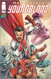 Image Comics Comic Books YOUNGBLOOD #5 CVR G ROB LIEFELD INVINCIBLE TEAM UP VAR (MR) 70985304513700571 0226IM8361