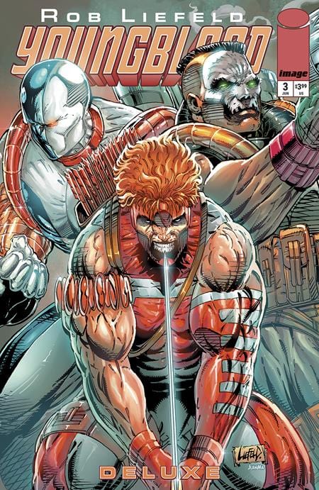 Image Comics Comic Books YOUNGBLOOD DELUXE #3 CVR A ROB LIEFELD 70985304297600311 0425IM453