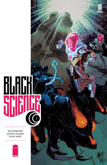 LCSD 2023 BLACK SCIENCE #1 10TH ANNIVERSARY DLX EDITION COVER ART