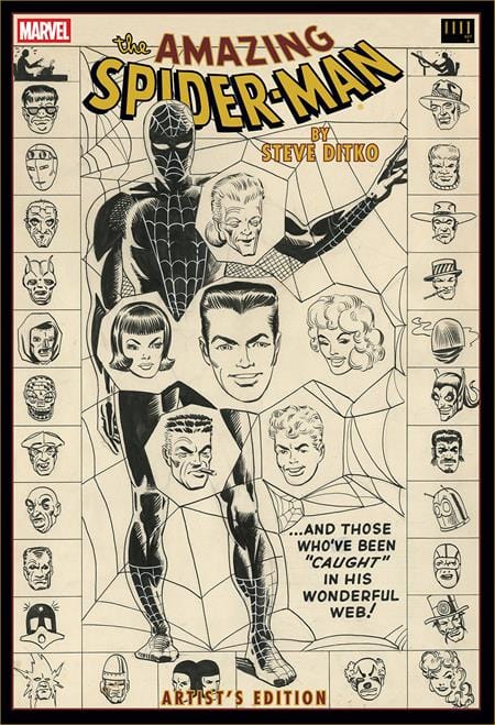 Image Comics Graphic Novel AMAZING SPIDER MAN BY STEVE DITKO ARTISTS EDITION HC DIRECT MARKET EXCLUSIVE WEB CVR 9781534335165 1025IM0298